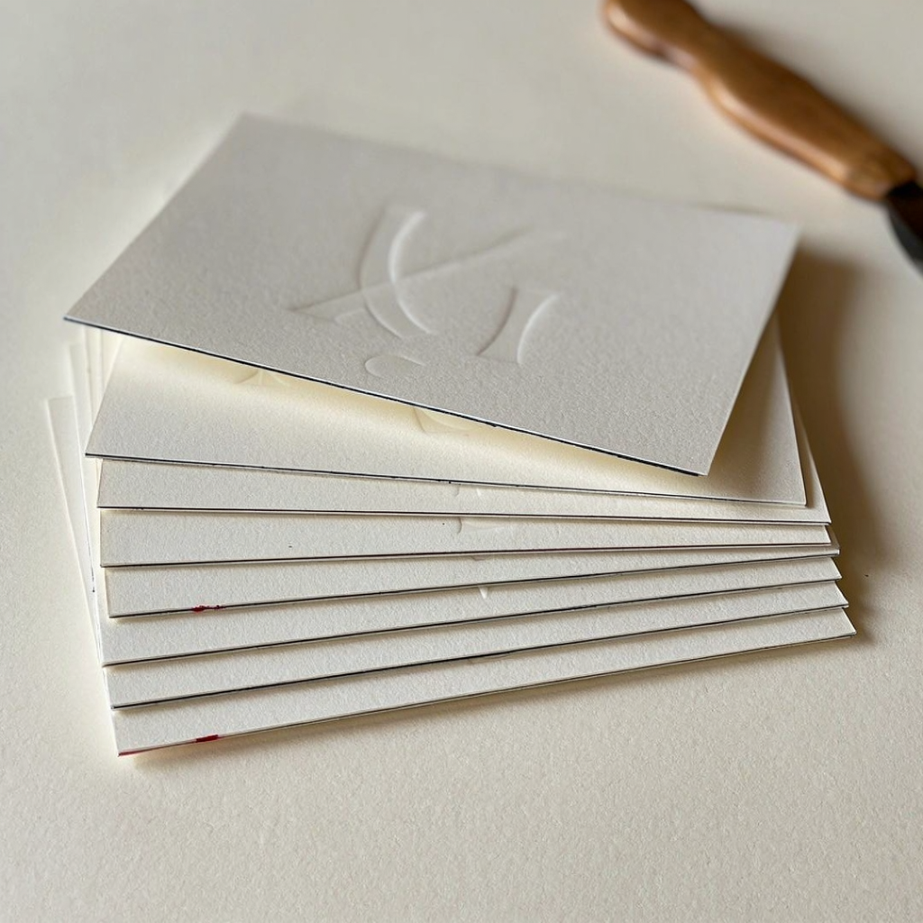 Cartoline letterpress